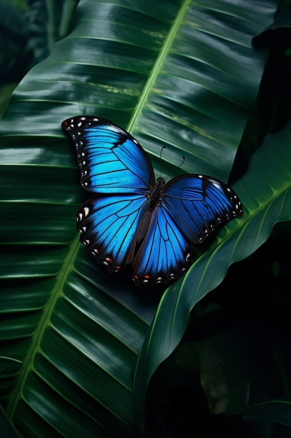 Beautiful butterfly in nature