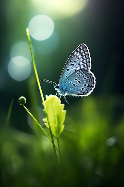 Foto gratuita bella farfalla in natura