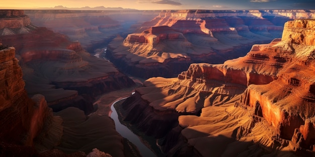 Beautiful canyon landscape