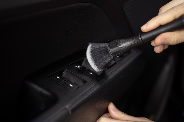 無料Photo インテリアクリーンアップサービスで美しい車