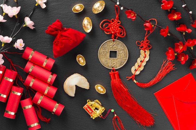 Free photo beautiful chinese new year concept