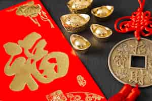 Free photo beautiful chinese new year concept