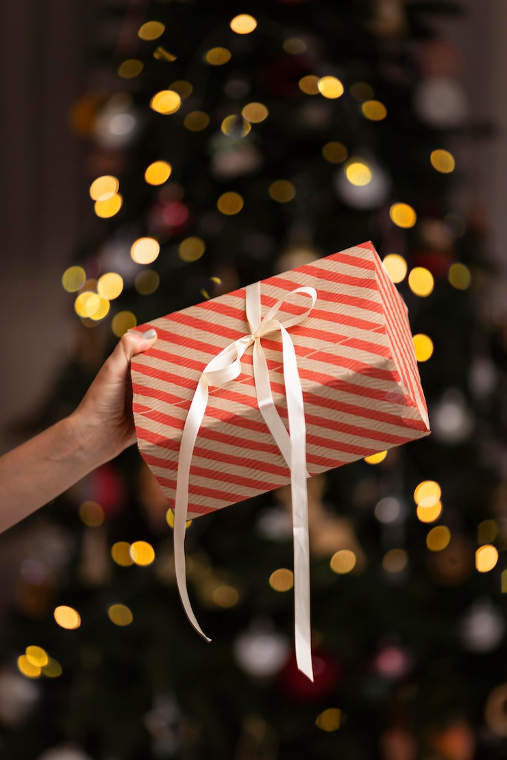 Free Photo beautiful christmas at home concept with copy space