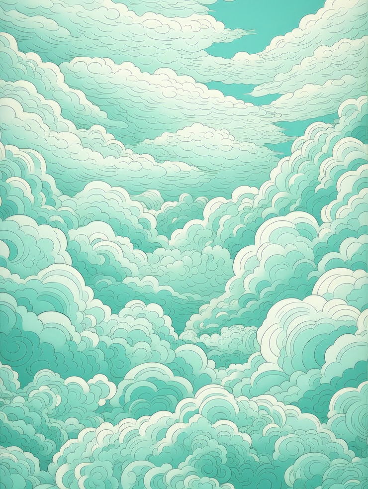 無料Photo 美しい雲 デジタルアート
