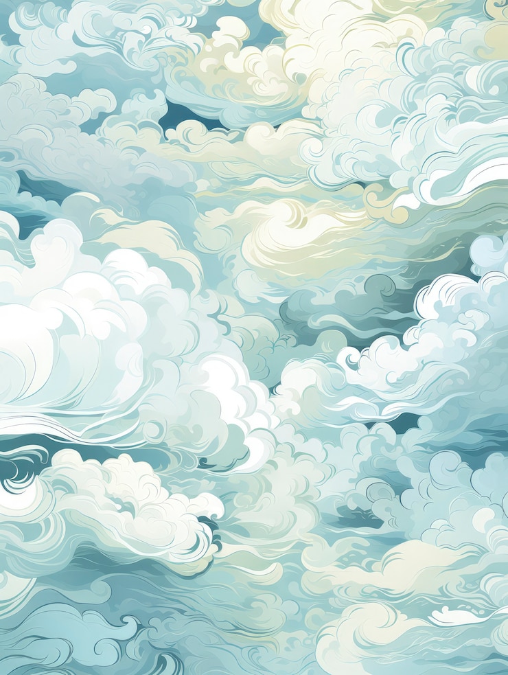無料Photo 美しい雲 デジタルアート