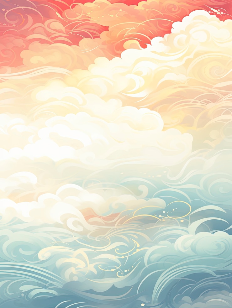 無料Photo 美しい雲 デジタルアート