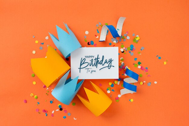 Beautiful colorful background to congratulate birthday