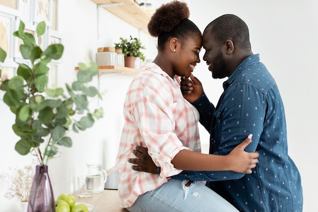 Beautiful couple having fun