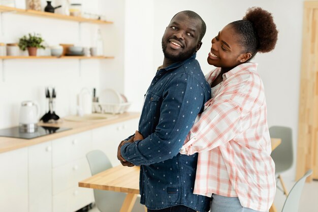 Beautiful couple having fun