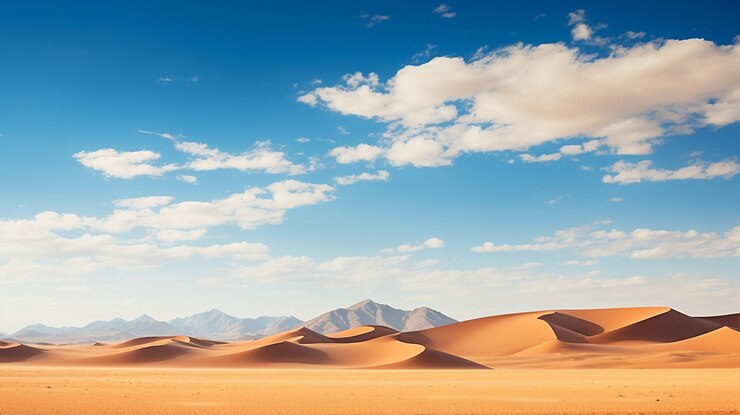Free Photo beautiful desert landscape