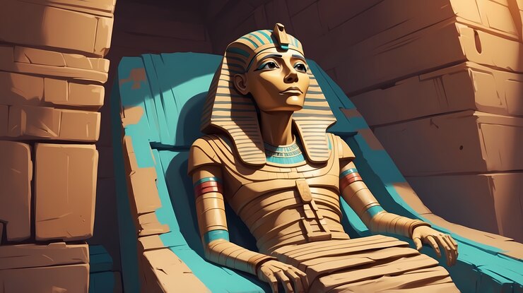 Free Photo beautiful egypt landscape digital art