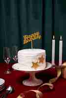 Foto gratuita cake topper bello ed elegante