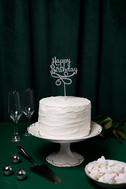 Beautiful and elegant cake topper