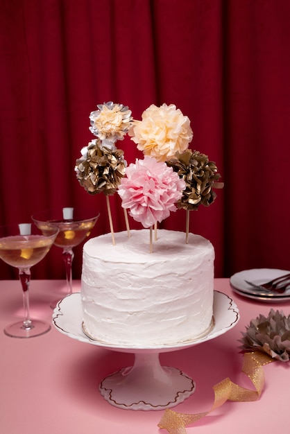 Beautiful and elegant cake topper