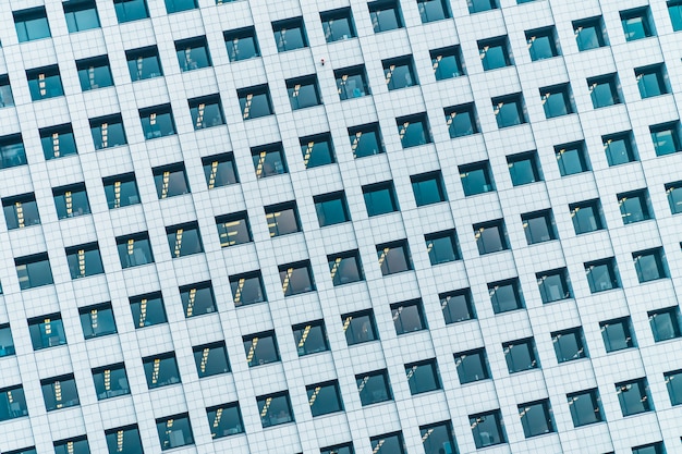 Beautiful exterior building with glass window pattern textures