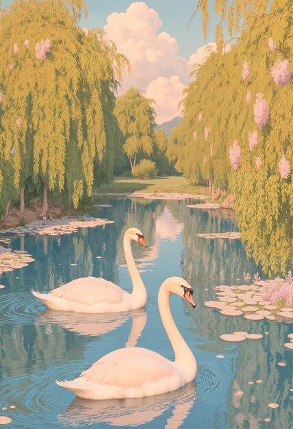 Beautiful fantasy landscape