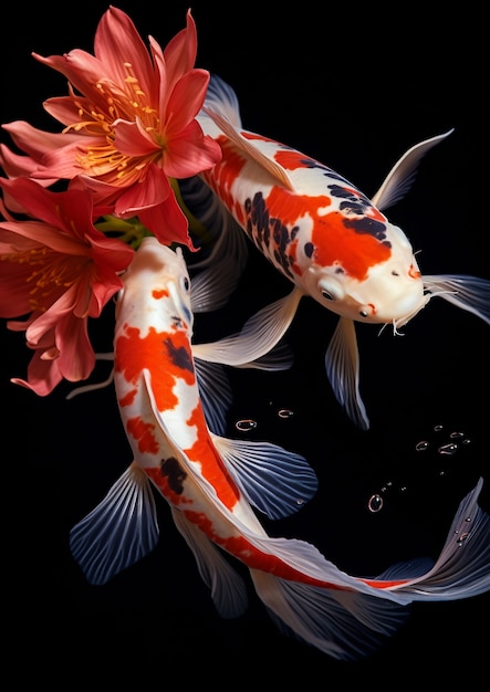 Красивая рыба под водой