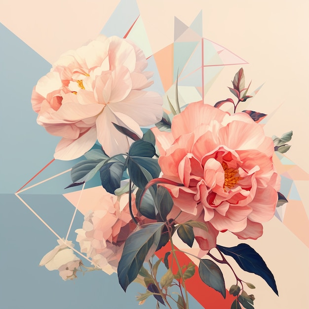 beautiful floral composition