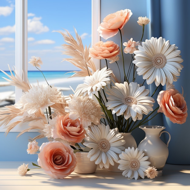 beautiful floral composition