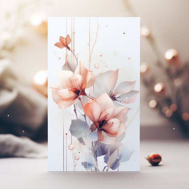 beautiful floral composition