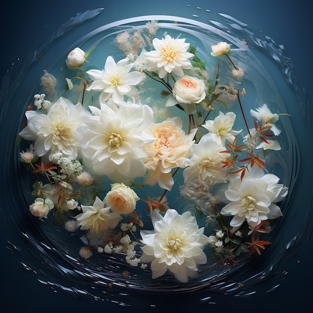 beautiful floral composition