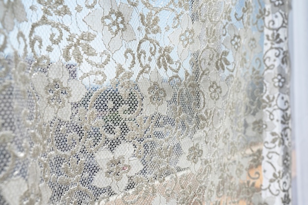 Beautiful Floral Curtain Interior Design – Free Stock Photos