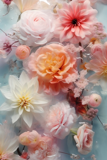 Beautiful floral spring wallpaper