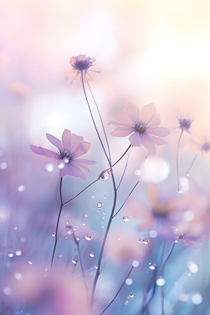 Beautiful floral wallpaper