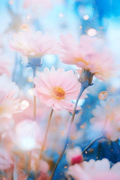 Beautiful floral wallpaper