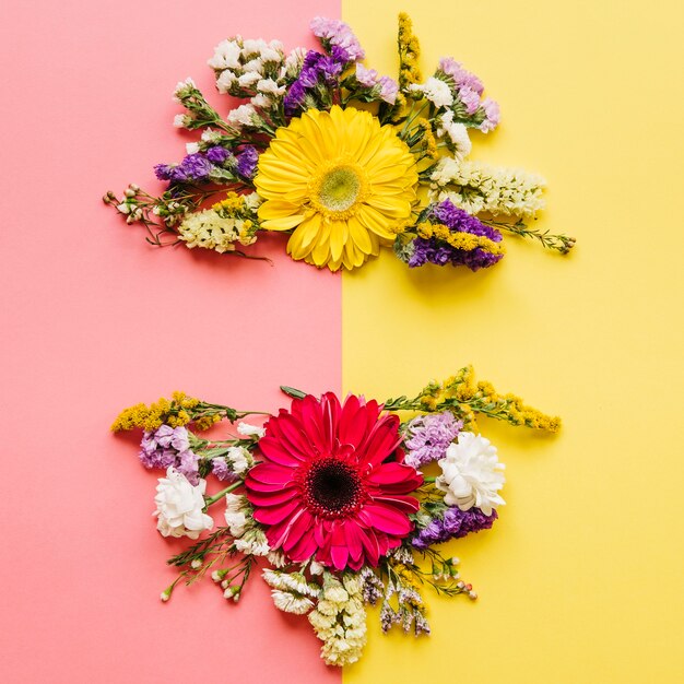 Beautiful flowers arrangement