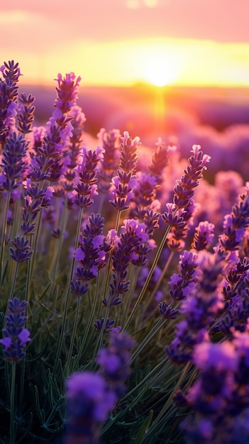 Foto gratuita bel campo di fiori