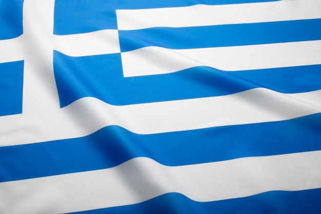 Beautiful greek flag