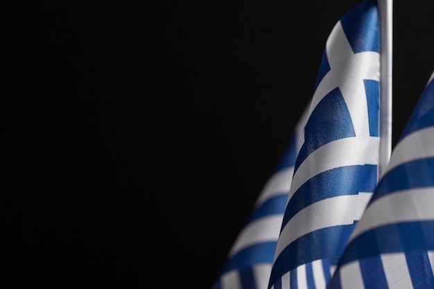 Красивый греческий флаг