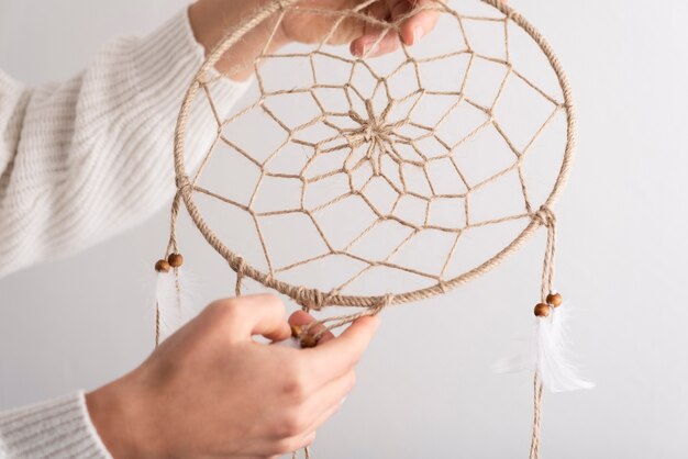 Beautiful handmade dreamcatcher