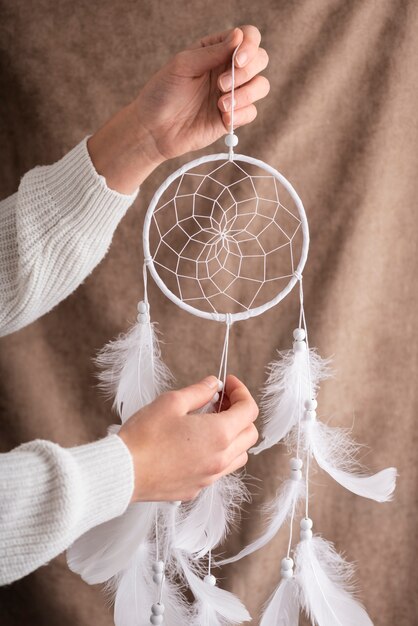 Beautiful handmade dreamcatcher