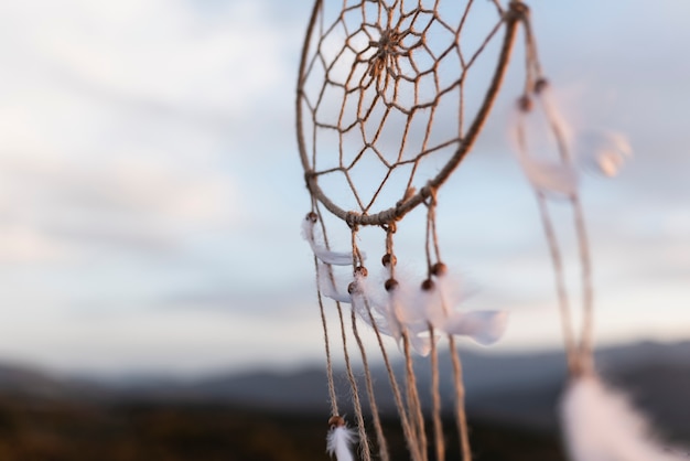 Beautiful handmade dreamcatcher