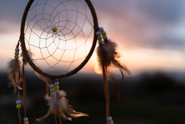 Beautiful handmade dreamcatcher