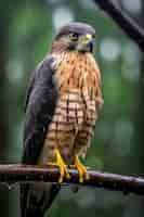 Foto gratuita bellissimo falco in natura