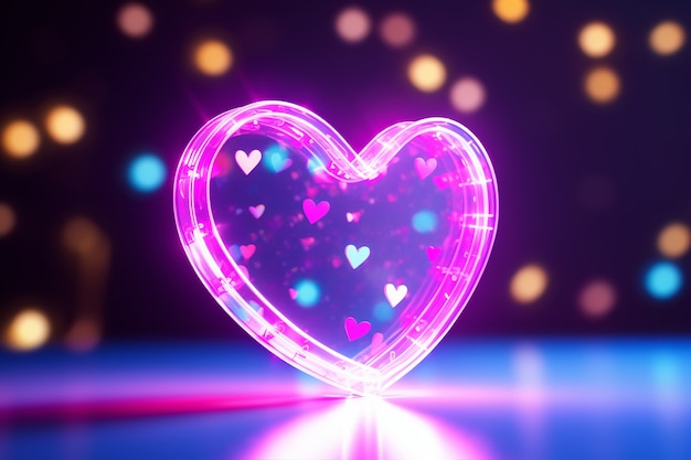 Free photo beautiful heart shape