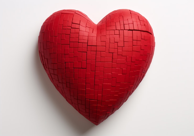 मुफ़्त फोटो beautiful heart shaped sculpture