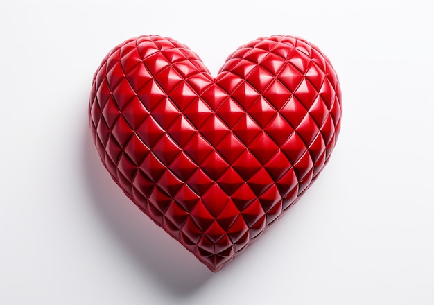 Beautiful heart shaped sculpture