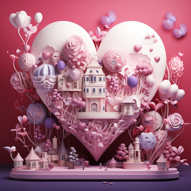 Page 11 | Romantic 3d Art Images - Free Download on Freepik