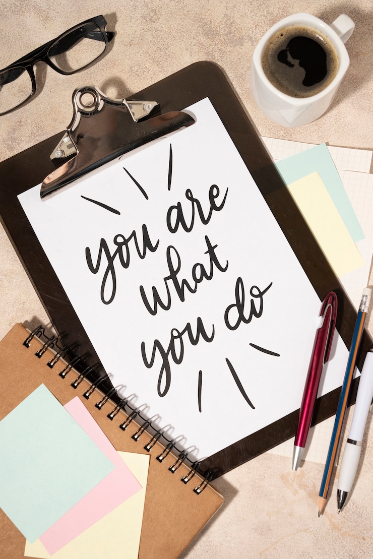 Free Photo beautiful inspirational quote message