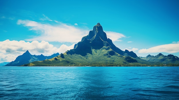 美しい島の風景