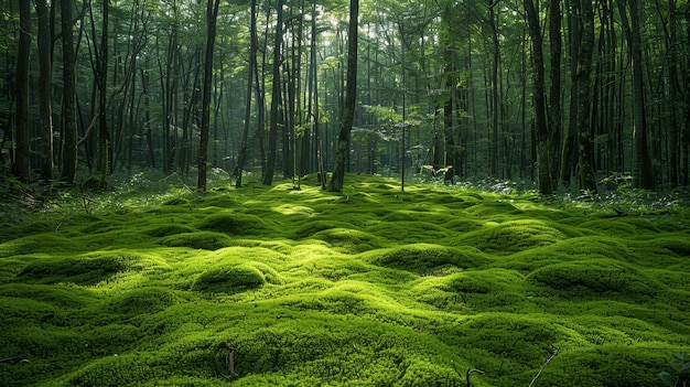 무료 사진 beautiful japanese  forest scene