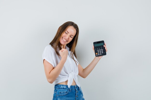 89,000+ Calculator Girl Pictures