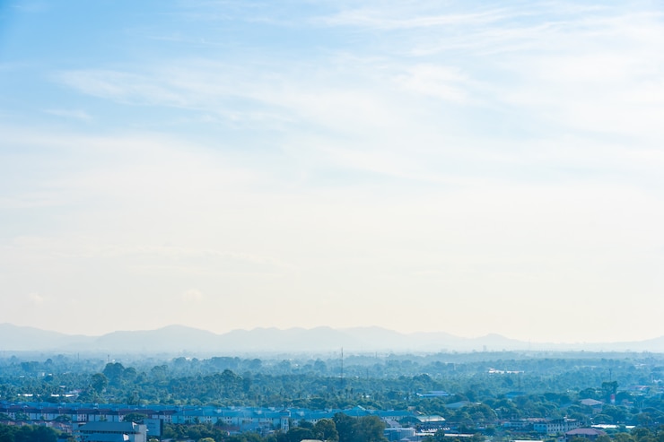 Free Photo beautiful landscape in pattaya city chonburi