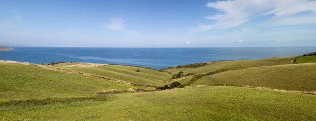 Beautiful landscape view of the ocean