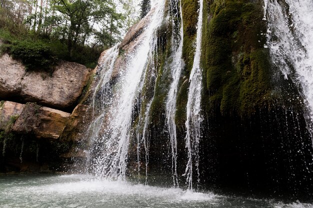 Beautiful landscape of waterfall