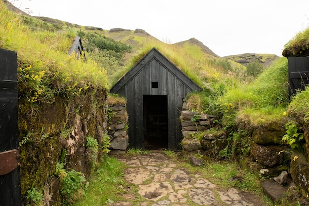 Beautiful landscapes of iceland while travelling